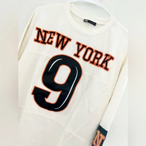 ZARA Varsity Long Sleeve Shirt - Picture 4 of 5